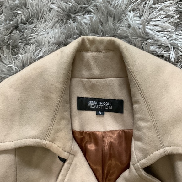 Cream, Kenneth Cole reaction, Wool Coat - Picture 2 of 8